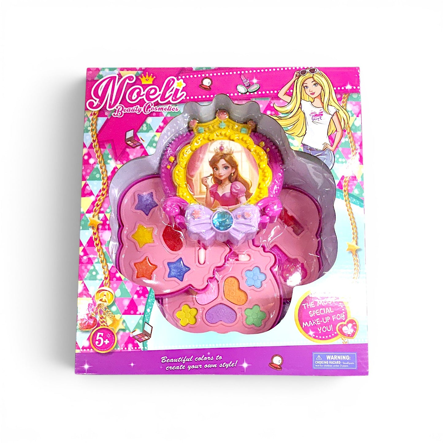 Set de maquillaje infantil NOELI COSMETICS.