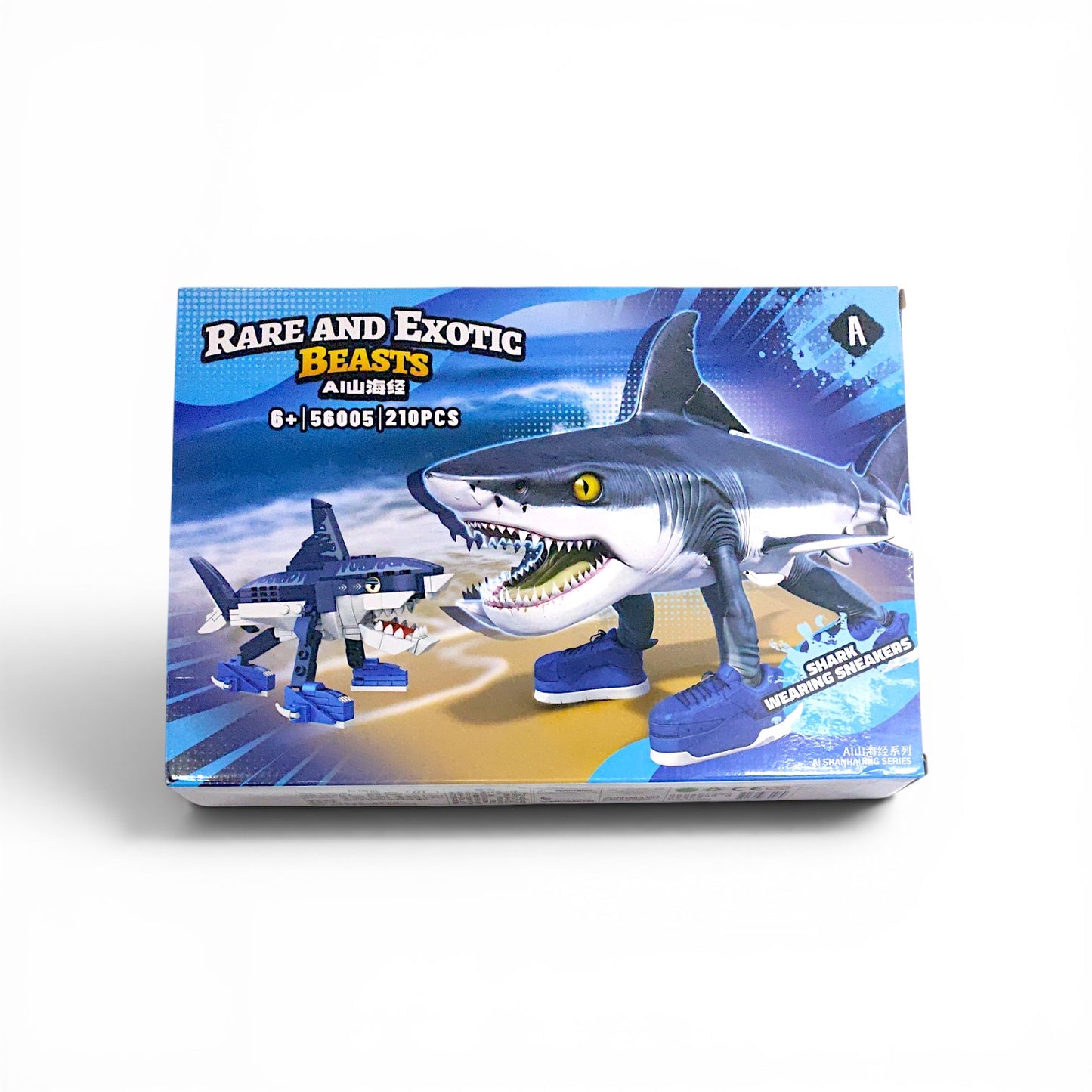 Armable shark RARE AND EXOTIC BEASTS 210 piezas.