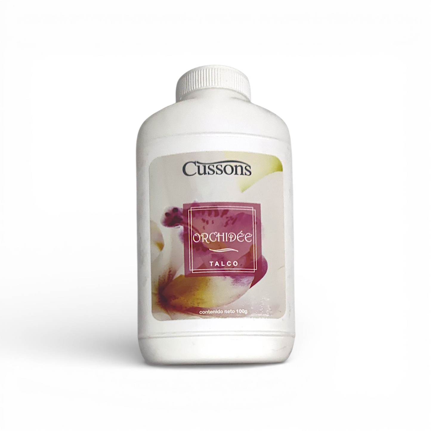 Talco perfumado orchidee CUSSONS 100 GR.