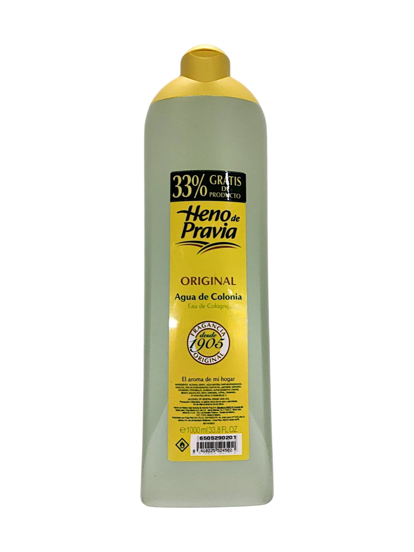Agua de colonia HENO DE PRAVIA 1 LT.