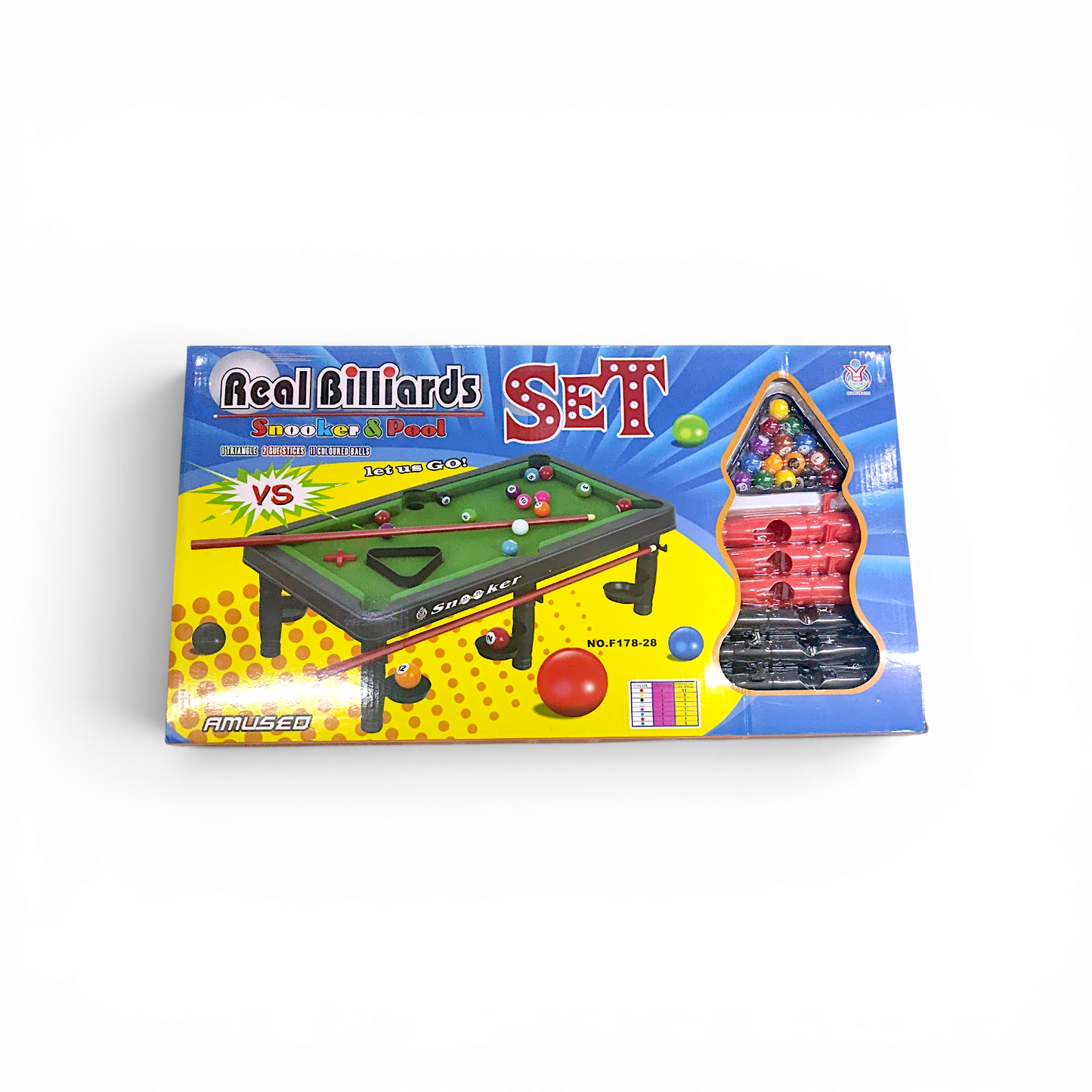 Juego de billar portátil HUANG YE TOYS.