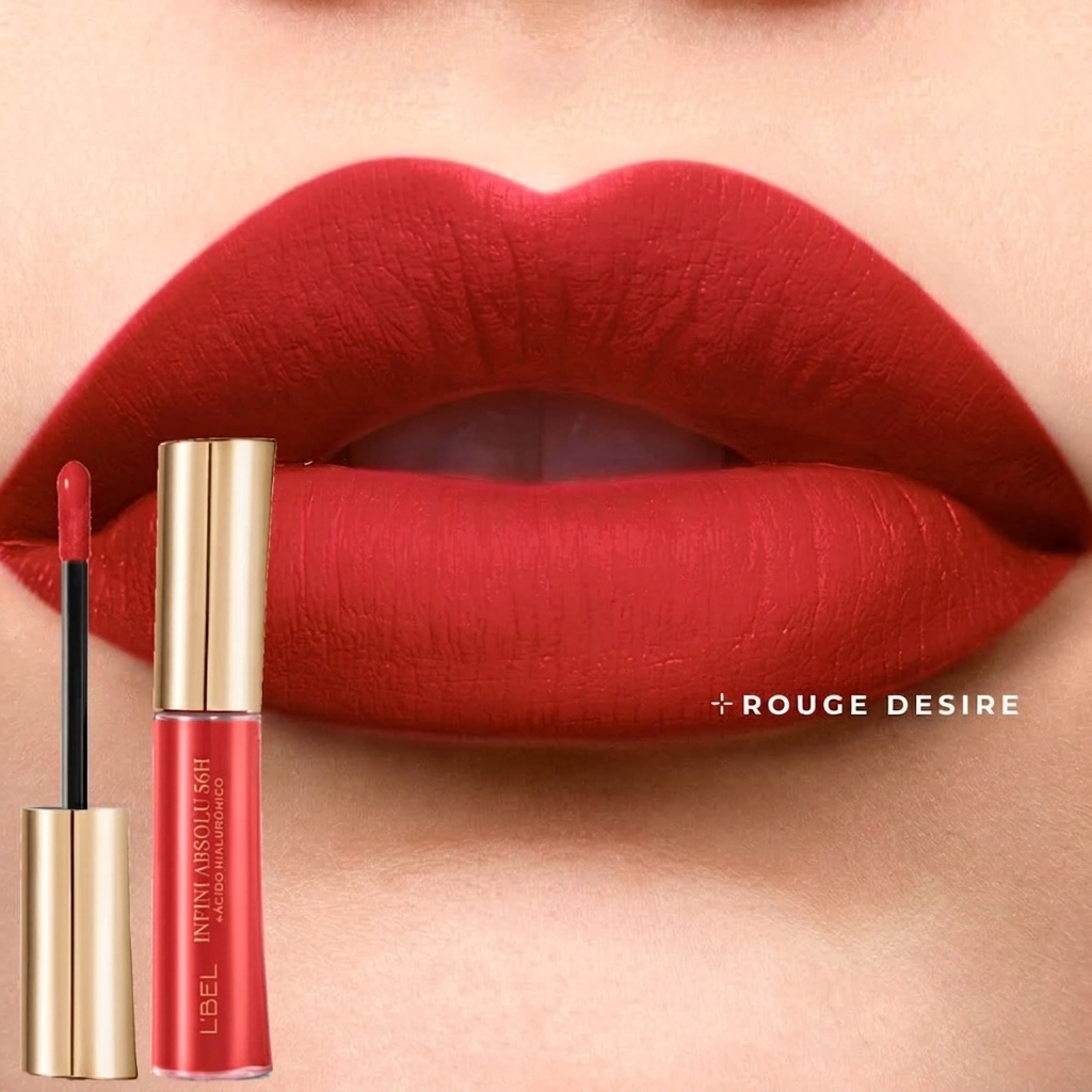 Labial líquido infini absolu no transfer con ácido hialurónico 56 horas L'BEL