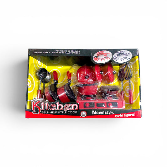 Set de cocina + utensilios REAL KITCHEN.