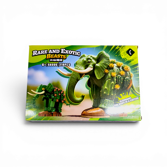 Armable elephant RARE AND EXOTIC BEATS 218 piezas.
