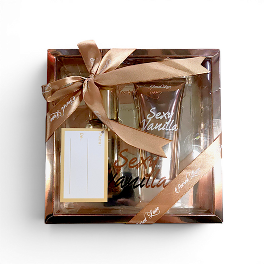 Set colonia + crema corporal sexy vanilla SECRET LOVE