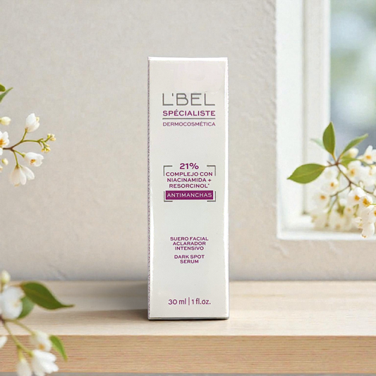 Specialiste dermocosmética suero facial aclarador L' BEL 30ml.