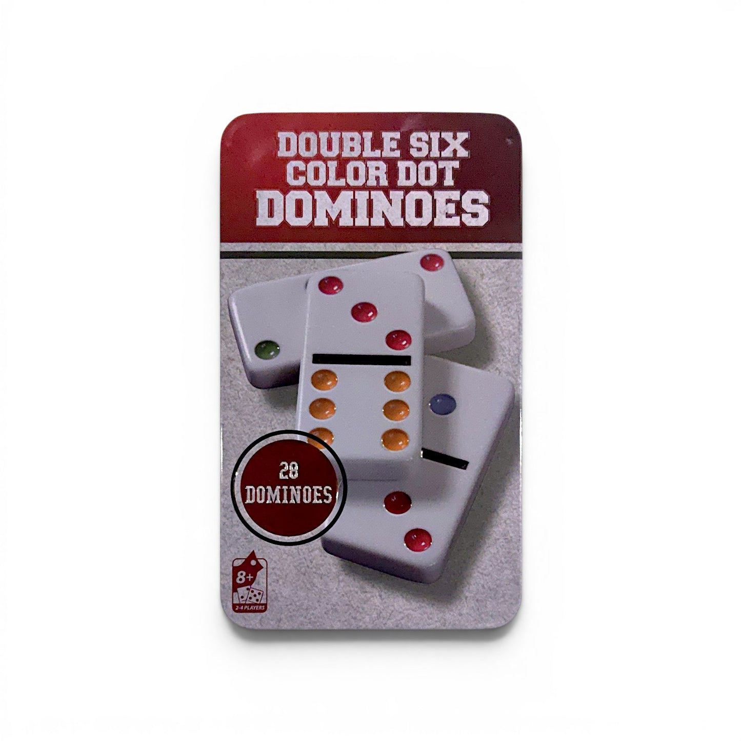 Juego de dominó DOUBLE SIX 28 fichas.