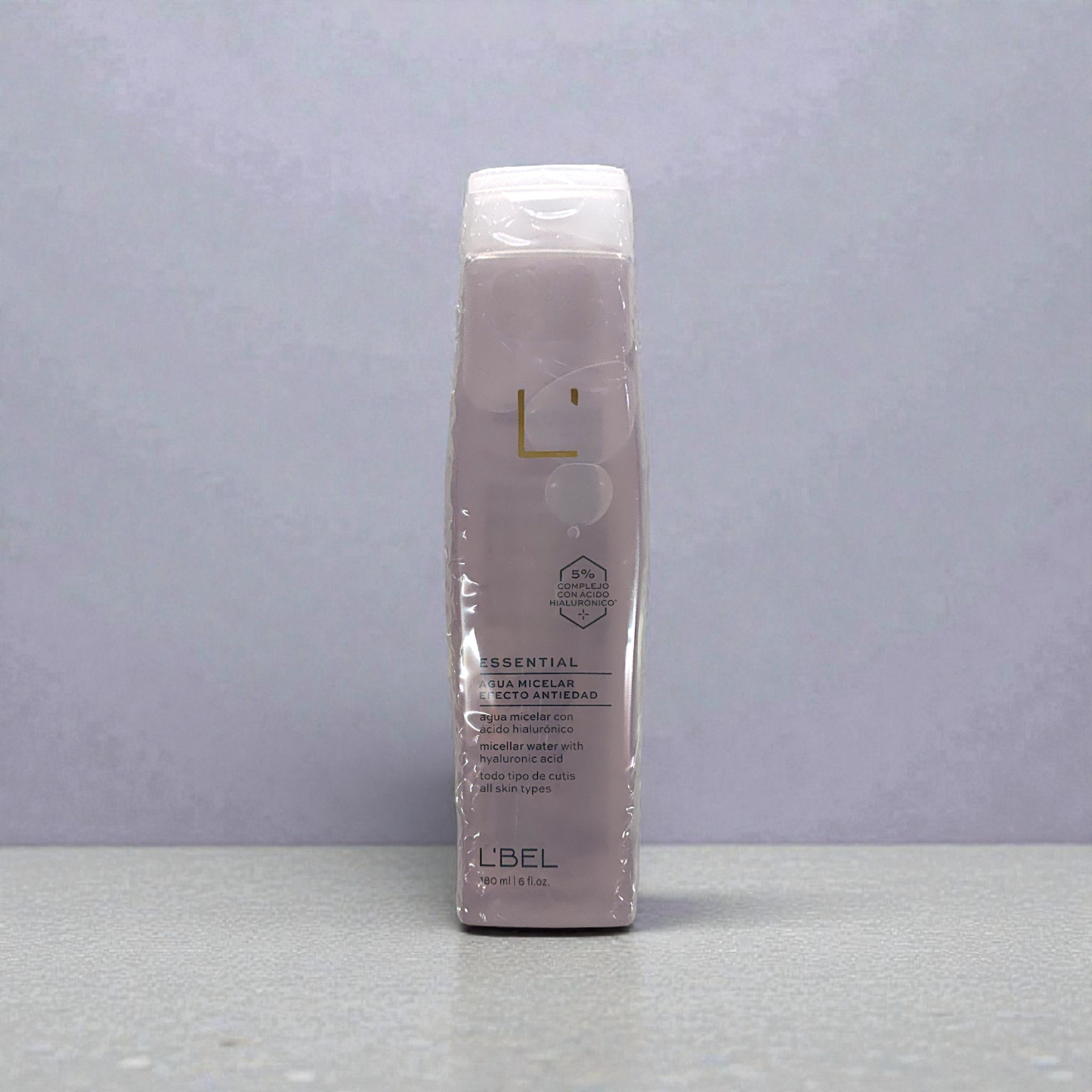 Essential agua micelar efecto antiedad L'BEL 180 ml.