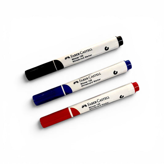 Plumón para pizarra winner 123 FABER CASTELL 1 unidad.