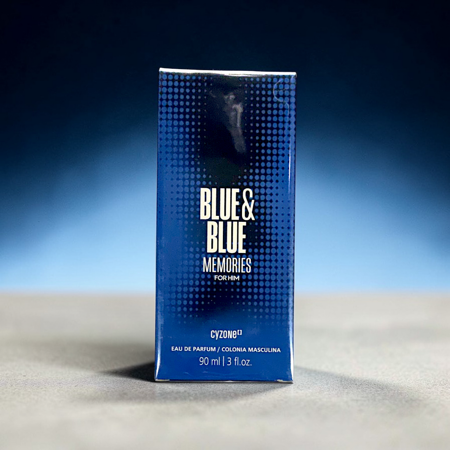 Blue & blue memories for him colonia CYZONE 90 ml.