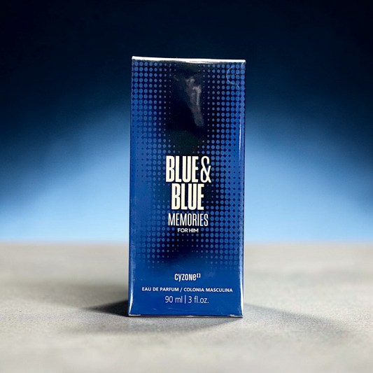 Blue & blue memories for him colonia CYZONE 90 ml.