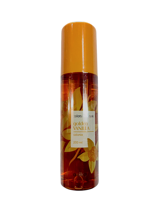 Colors in nature golden vainilla colonia ESIKA 200 ml.