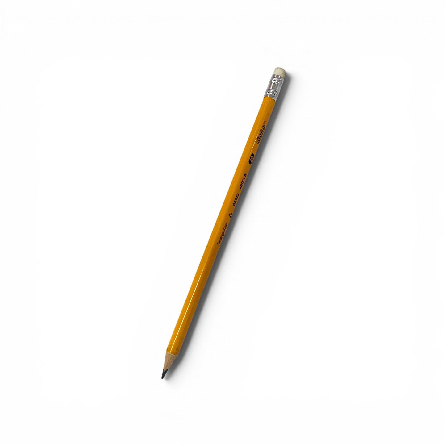 Lápiz triangular basic 2B ALPHA 1 unidad.