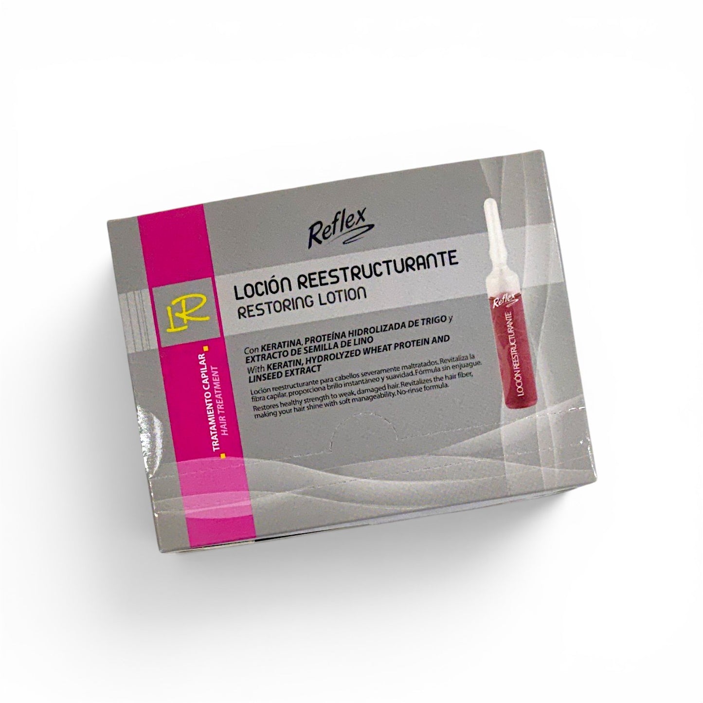 Loción capilar reestructurante REFLEX 12 unidades.