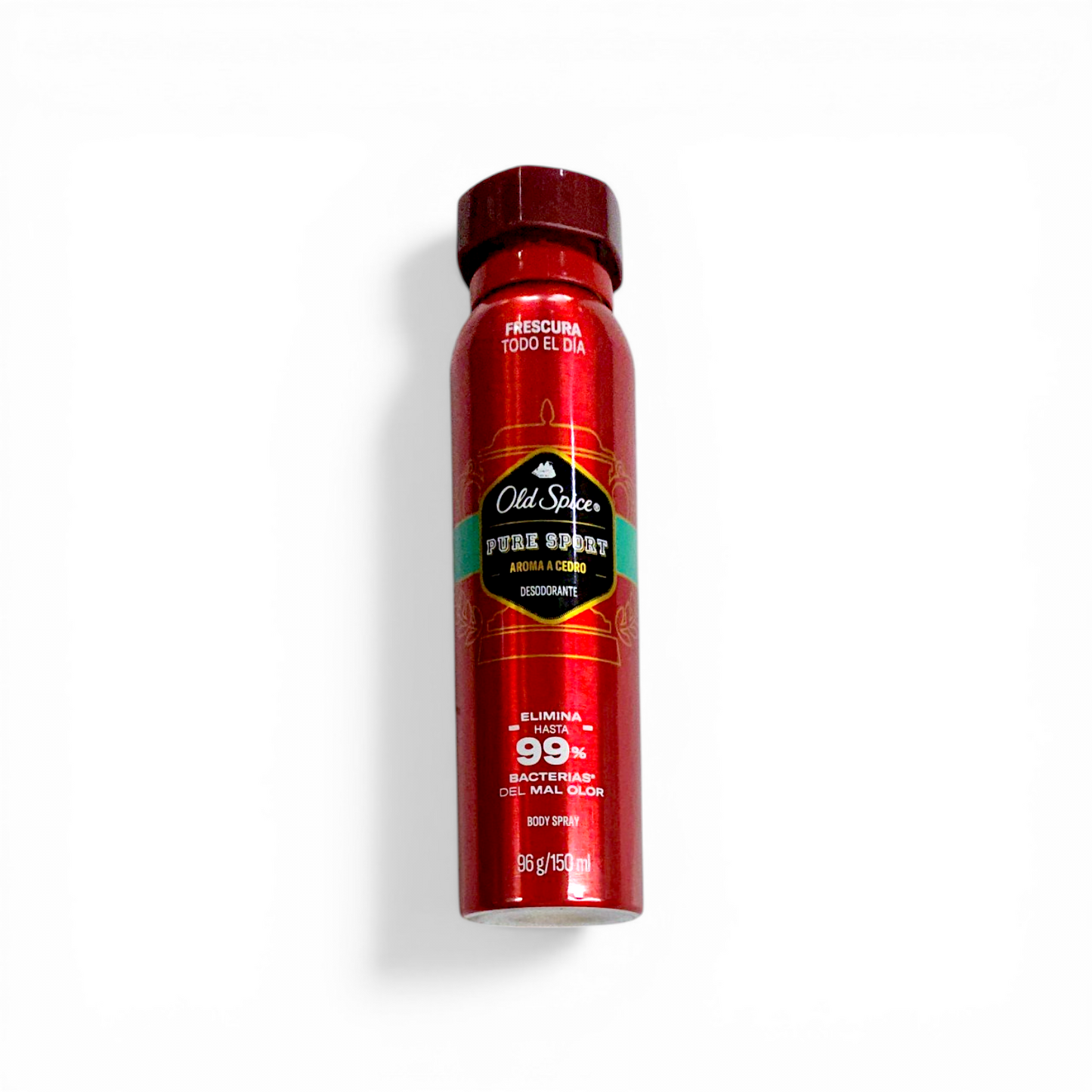 Desodorante spray pure sport OLD SPICE 150 ml.