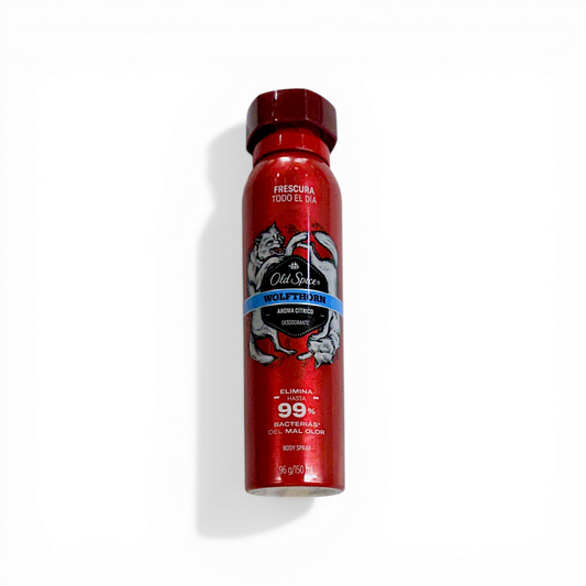 Desodorante spray wolfthorn OLD SPICE 150 ml.