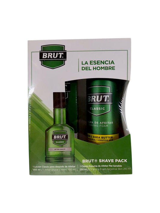 Set Loción + Espuma de afeitar BRUT