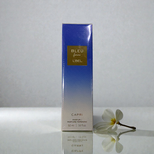 Bleu femme capri perfume L'BEL 50 ml.