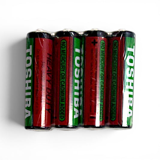 Pilas TOSHIBA AA 4 unidades.