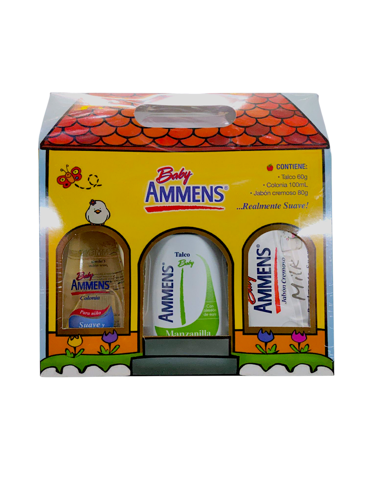 Set colonia + talco + jabón AMENS