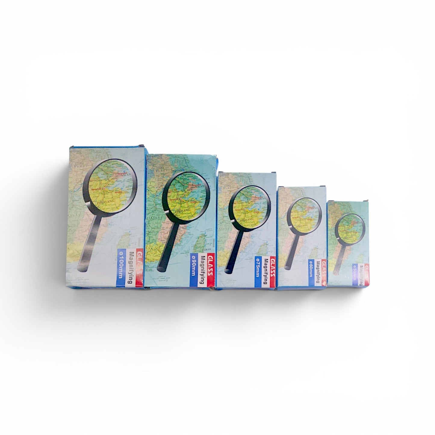 Lupas de mano MAGNIFYING GLASS 1 unidad.
