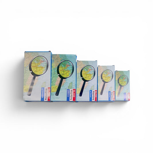 Lupas de mano MAGNIFYING GLASS 1 unidad.