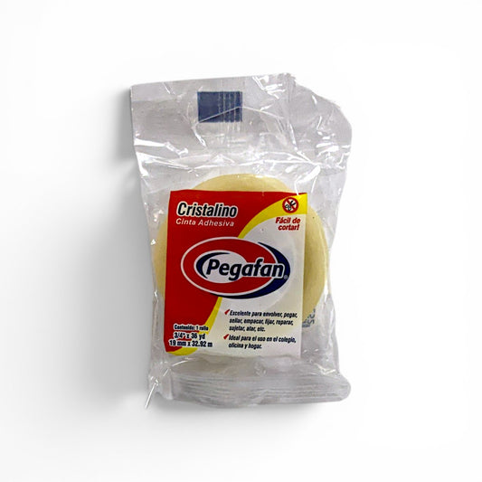 Cinta adhesiva PEGAFAN 19 mm x 32.92 m.