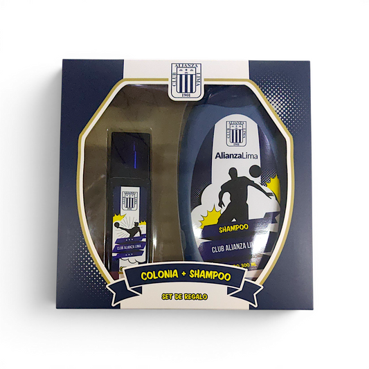 Set colonia + shampoo ALIANZA LIMA.