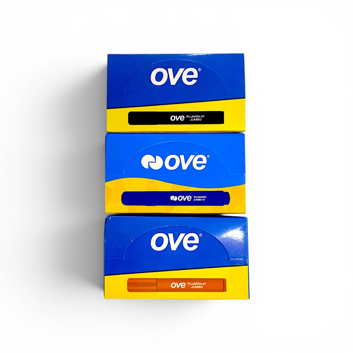 Caja plumón jumbo 47 OVE 12 unidades.