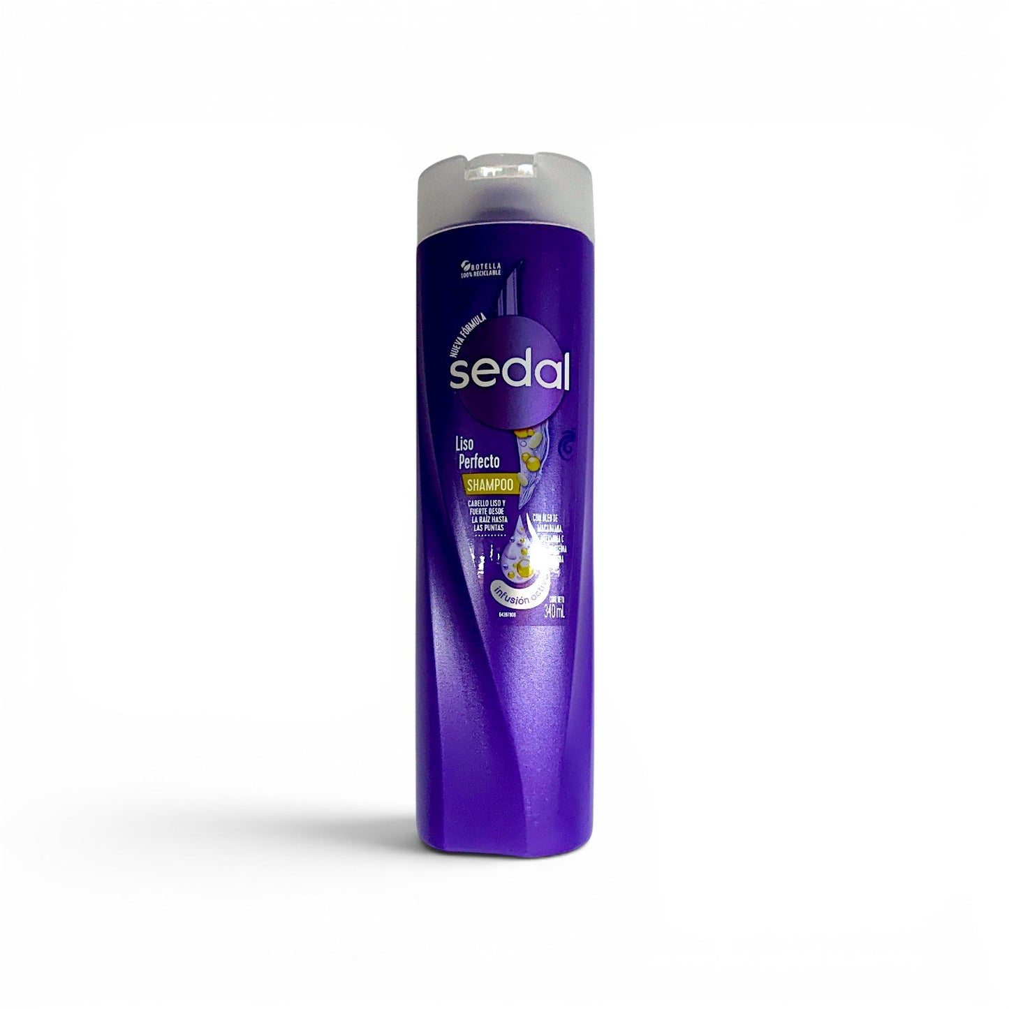 Shampoo liso perfecto SEDAL 340 ml.