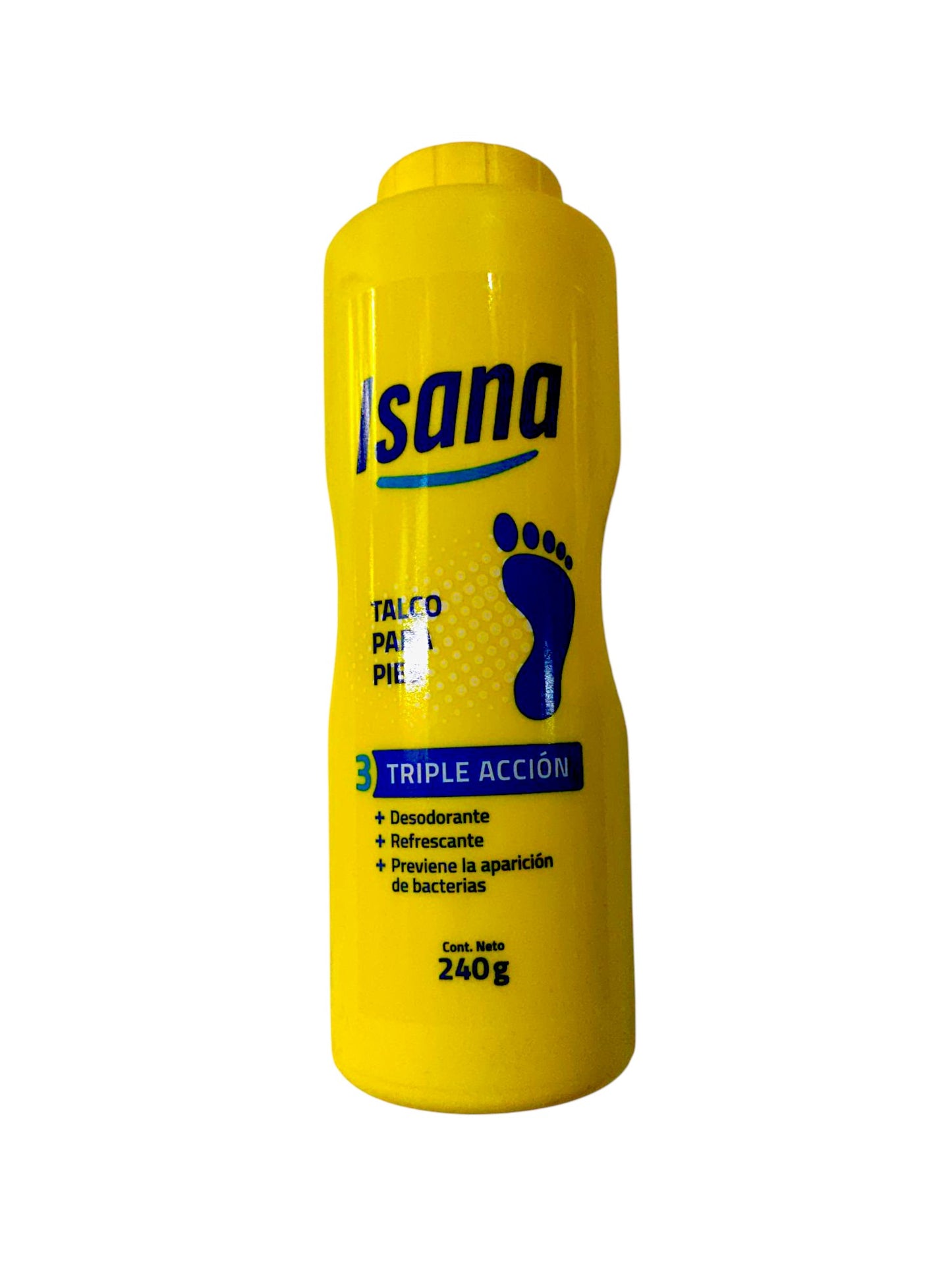 Talco para pies ISANA 240 GR