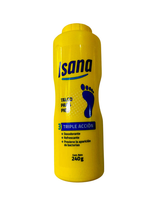 Talco para pies ISANA 240 GR