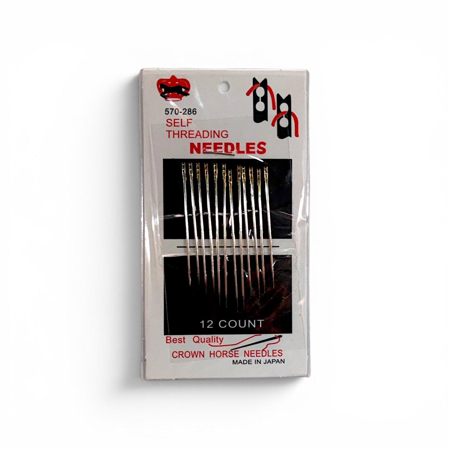Agujas de enhebrado automático CROWN HORSE NEEDLES.