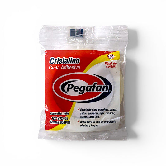 Cinta adhesiva PEGAFAN 12mm x 65.84 m