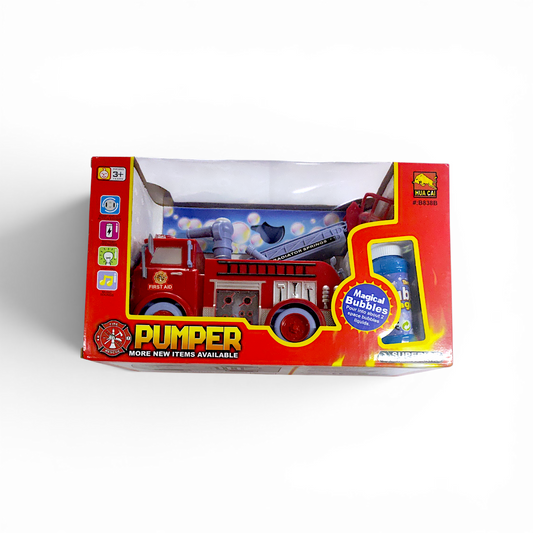 Camión de bomberos lanza burbujas pumper HUA CAI.