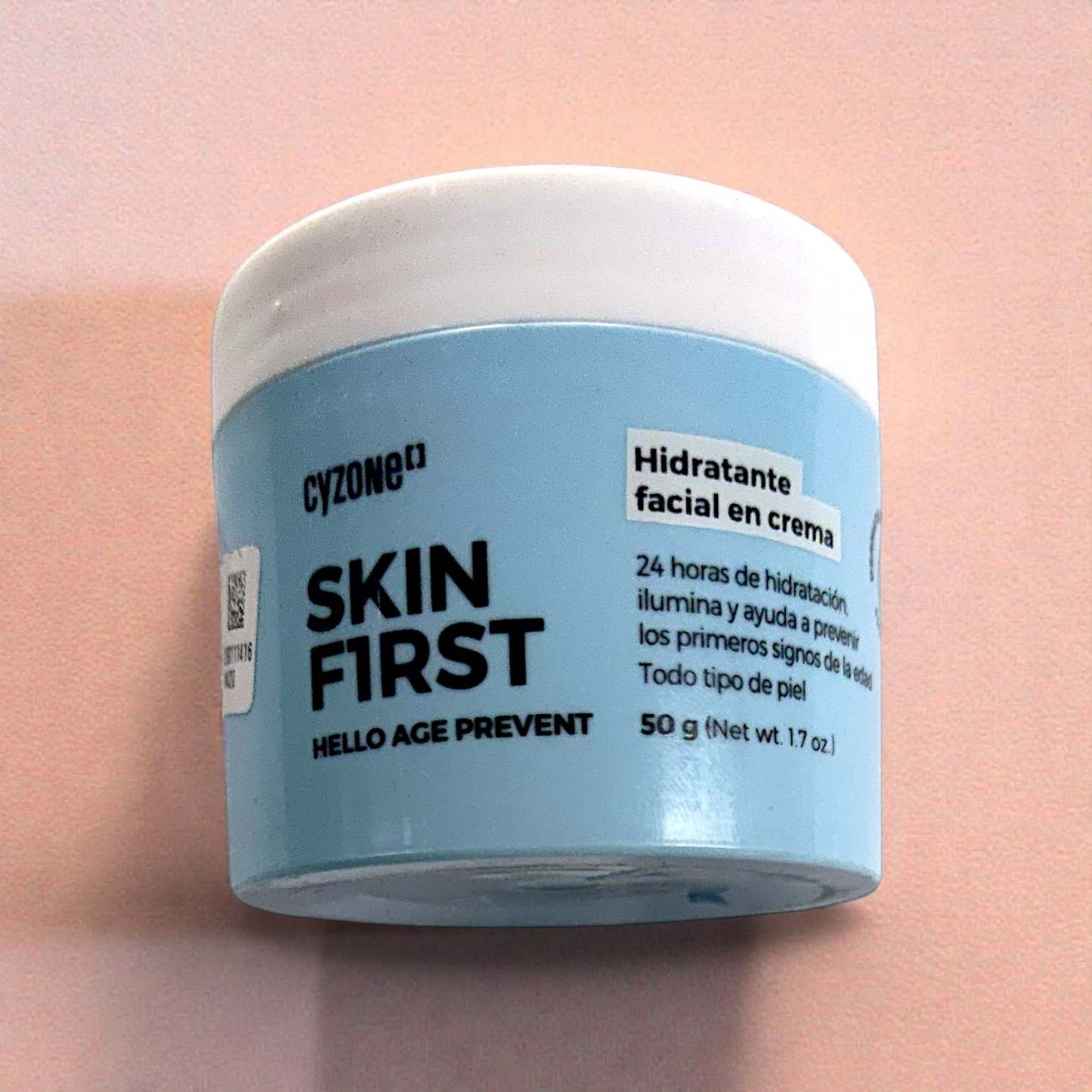Skin first hidratante facial CYZONE 50 gr.