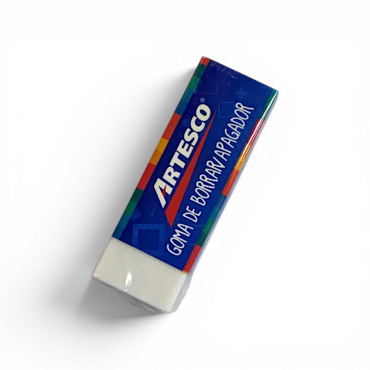 Borrador blanco ARTESCO 1 unidad.