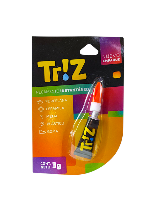 Pegamento instantáneo TRIZ 3g