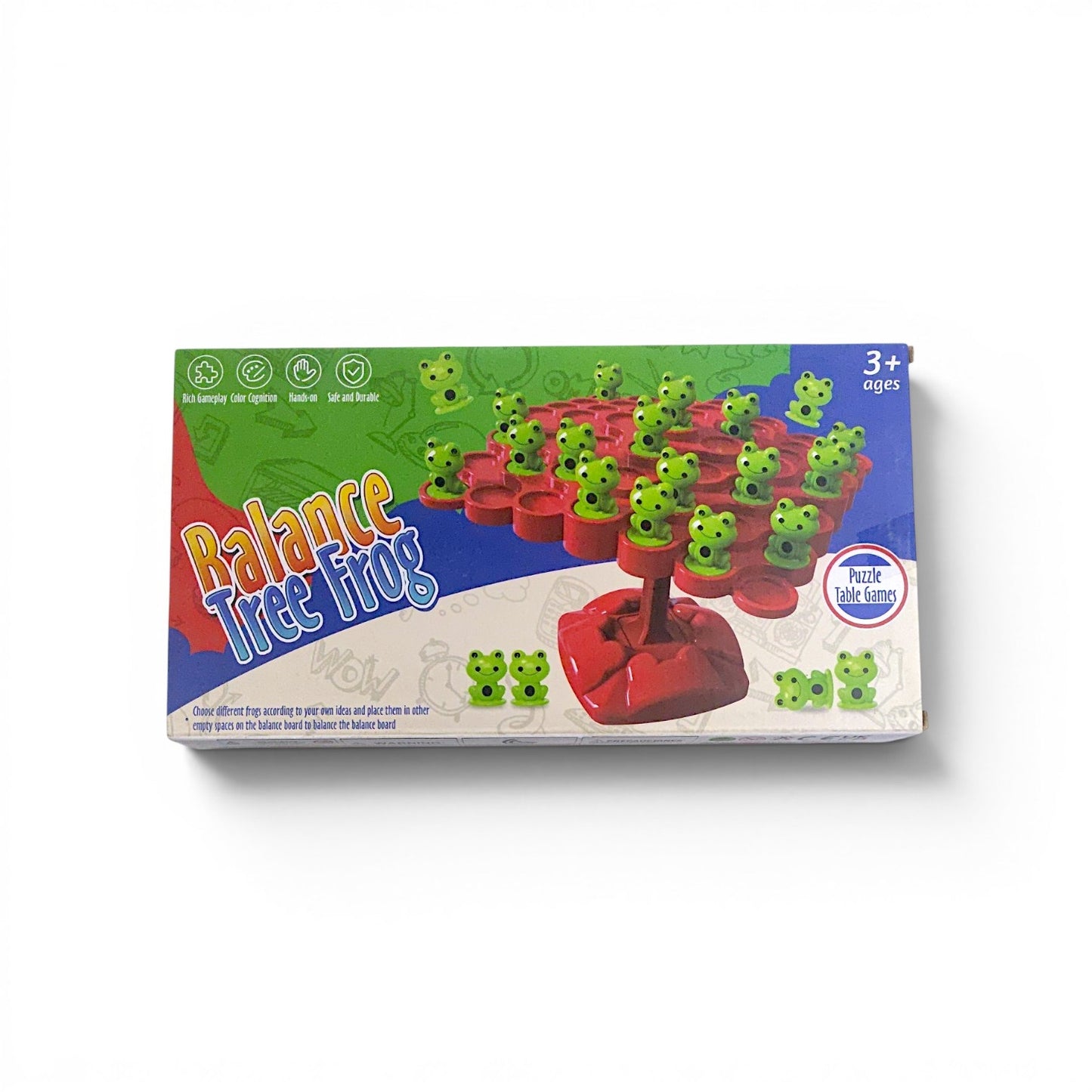 Juego de árbol de equilibrio con ranas PUZZLE TABLE GAMES.