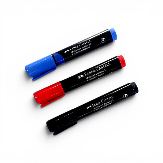 Plumón permanente FABER CASTELL  Multimark jumbo 23 1 UND.
