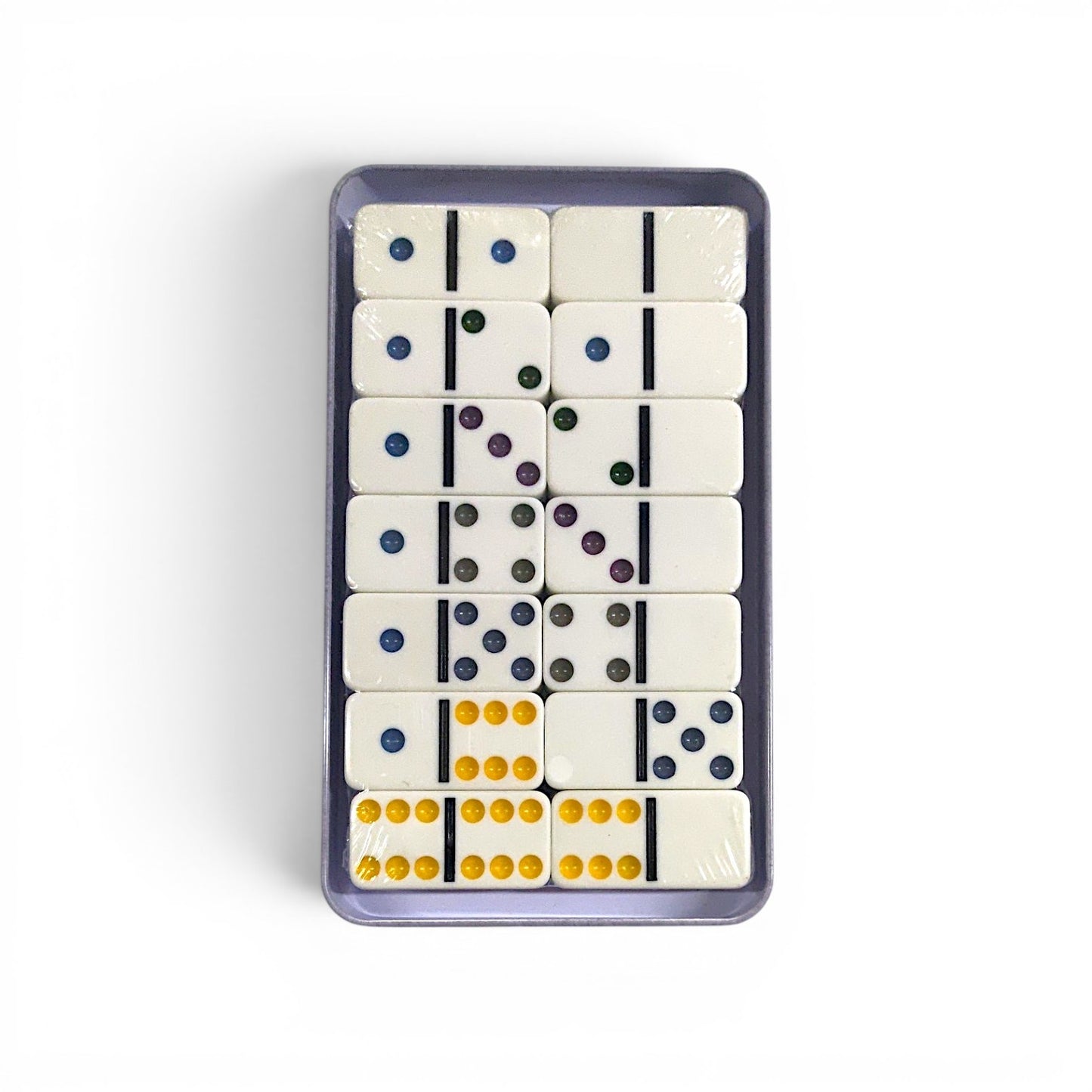 Juego de dominó DOUBLE SIX 28 fichas.