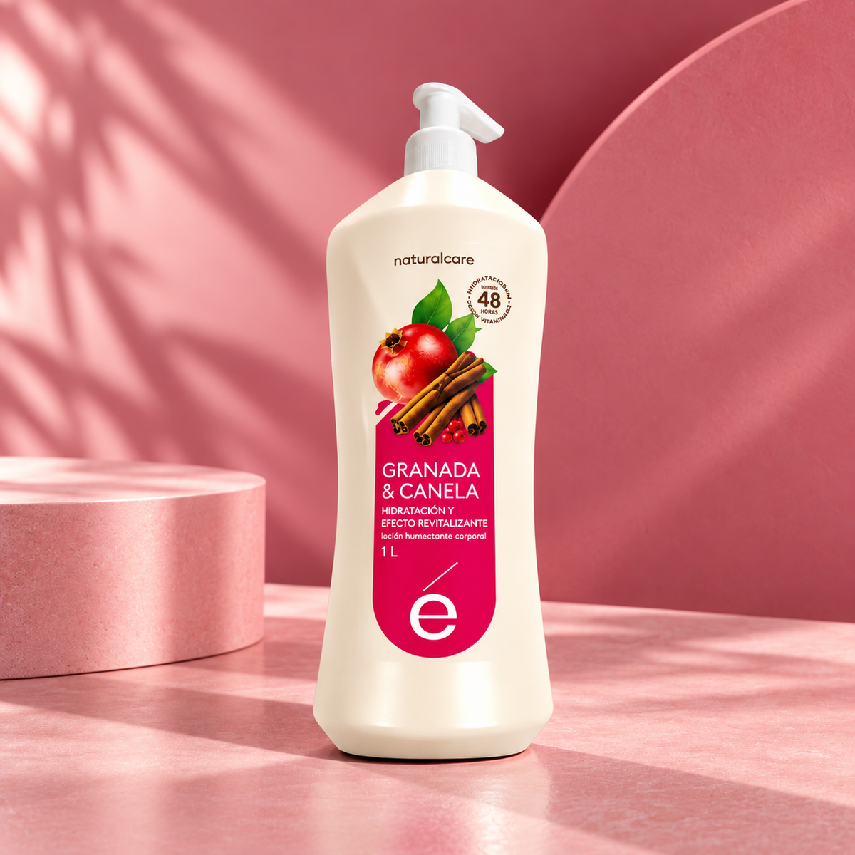 Crema hidratante corporal granada y canela ESIKA  1 LT.